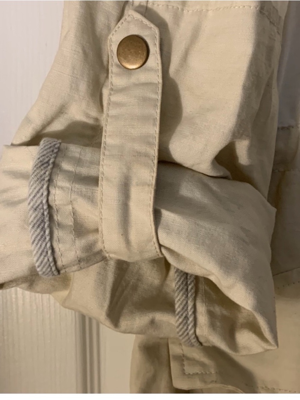 LOFT Cream Utility Anorak Jacket - Picture 3 of 6